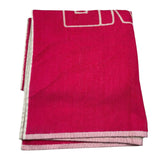 John Richmond Telo Mare Tinta Unita con Logo per Bambina RGP26031TM FUXIA JOHN RICHMOND 