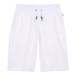Boss Bermuda Tinta Unita con Logo per Bambino J52169B BIANCO BOSS 