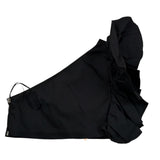 Marc Ellis Top tinta unita con Balze Nero per Bambina JMJTP01226 NERO MARC ELLIS 