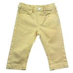 Trussardi Pantalone Tinta Unita con Elastico In Vita per Neonato TIP26025PA GIALLO TRUSSARDI 