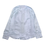 Manuel & Frank Camicia Tinta Unita con Colletto Coreano per Bambino MF3059R AZZURRO MANUEL & FRANK 