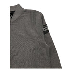 DANIELE ALESSANDRINI felpa tinta unita con zip Nero per Neonato 1291F00076X NERO DANIELE ALESSANDRINI 