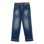 N°21 jeans tinta unita con girovita regolabile Blu per Bambino N21959 BLU N°21 