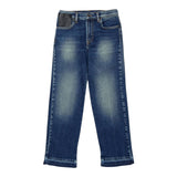 N°21 jeans tinta unita con girovita regolabile Blu per Bambino N21959 BLU N°21 