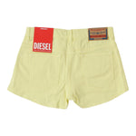 Diesel Short Tinta Unita con Girovita Regolabile per Bambina J01274 GIALLO DIESEL 