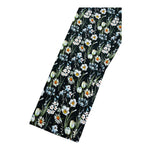 Monnalisa Leggins Tinta Unita Fantasia Floreale per Bambina 413410 NERO MONNALISA 