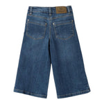 Sarabanda Jeans tinta unita Modello A Palazzo Blu per Neonata 0B217N BLU SARABANDA 
