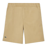 Lacoste Bermuda Tinta Unita con Elastico In Vita per Bambino FJ5242 BEIGE LACOSTE 