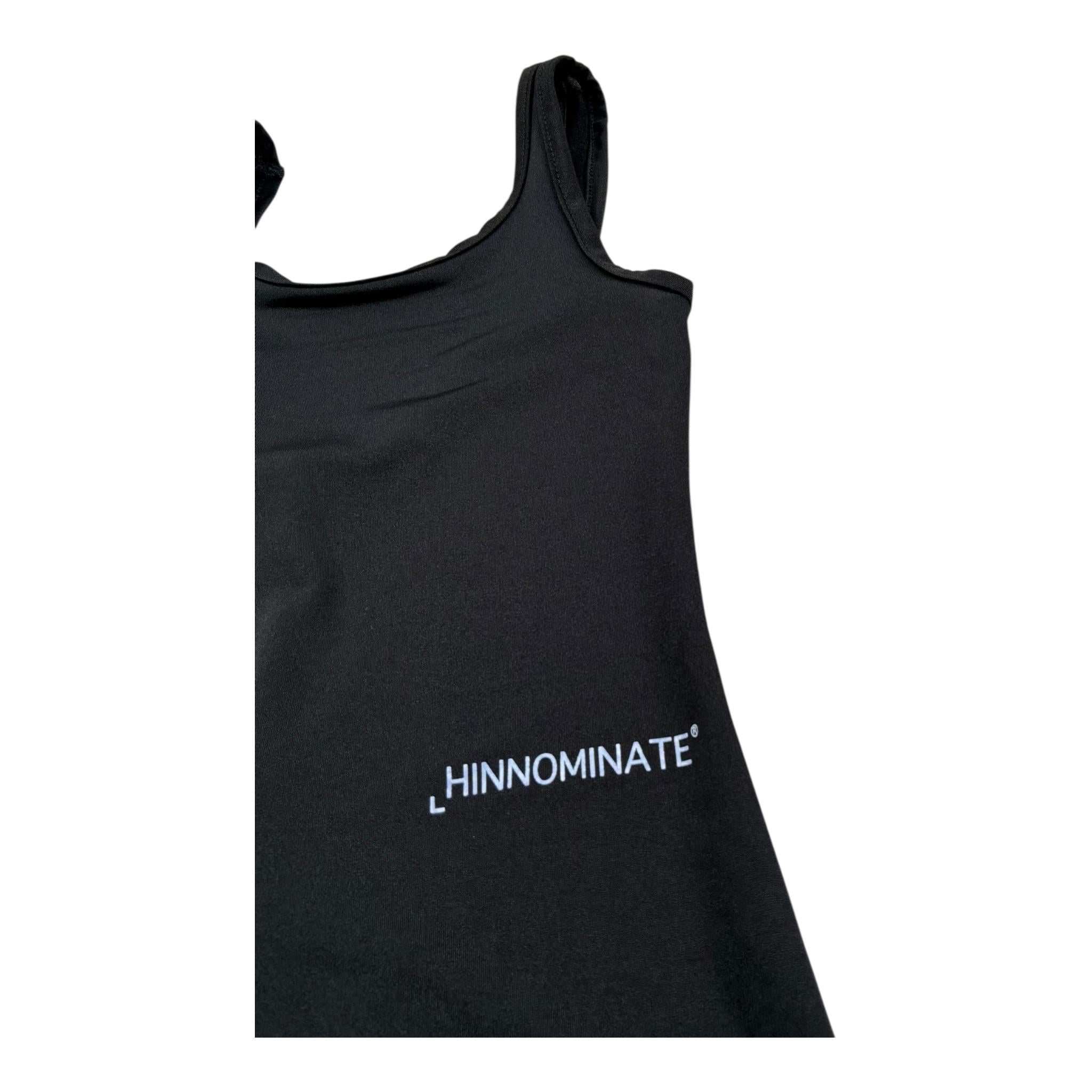 Hinnominate Tuta Intera Giromanica Tinta Unita per Bambina 3646TJ00218 NERO HINNOMINATE 