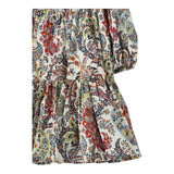 ETRO abito tinta unita con fantasia Panna per Bambina GV1B20 PANNA ETRO 