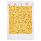 Marni T-Shirt Girocollo Tinta Unita con Stampa per Bambino M01414 BIANCO MARNI 