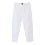 Aspesi Pantalone Tinta Unita con Girovita Regolabile per Bambina A25057PLC6060 BIANCO ASPESI 