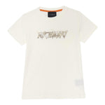 John Richmond T-Shirt Girocollo Tinta Unita con Stampa per Bambino RBP25074TSJ PANNA JOHN RICHMOND 