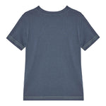 Guess T-Shirt Girocollo Tinta Unita con Stampa per Bambino N5RI15K8HM4JX BLU GUESS 