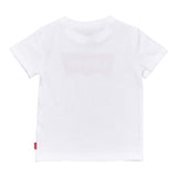 Levi'S T-Shirt Girocollo Tinta Unita con Logo per Neonato 6E8157 BIANCO LEVI'S 