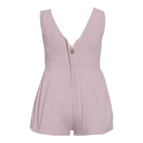 Fun & Fun Tuta Intera Giromanica Tinta Unita per Bambina FNCBJP14036 ROSA FUN & FUN 