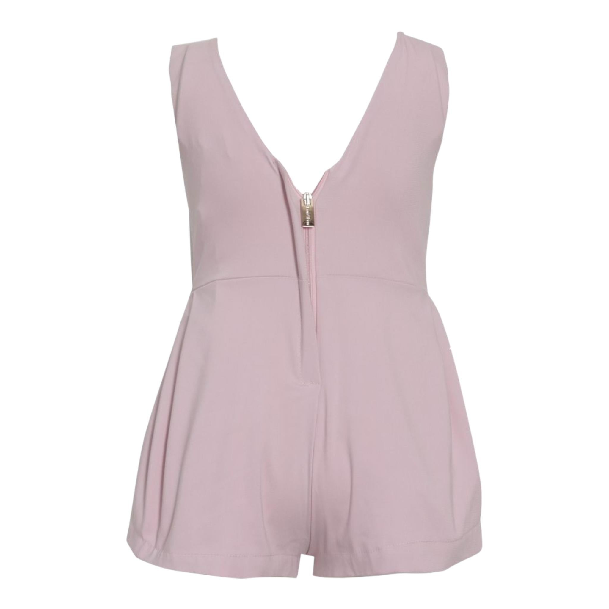 Fun & Fun Tuta Intera Giromanica Tinta Unita per Bambina FNCBJP14036 ROSA FUN & FUN 