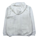 Le Coconne Felpa In Filo con Zip E Cappuccio Tinta Unita per Bambino LCN1112 BIANCO LE COCONNE 