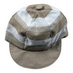 Marlu' Cappello Tinta Unita con Fantasia A Righe per Neonato ER412BK BEIGE MARLU' 
