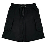 John Richmond Bermuda Tinta Unita con Tasconi per Bambino RBP26060BE NERO JOHN RICHMOND 