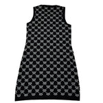 Twinset Abito Tinta Unita Logato Giromanica per Bambina 251GJ3QX2 NERO TWINSET 