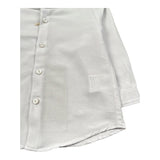 Manuel Ritz Camicia Manica Lunga Tinta Unita Collo Coreano per Neonato MR3096N BIANCO MANUEL RITZ 