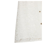 Michael Kors Abito Mezza Manica Tinta Unita con Ricami per Bambina R30295X BIANCO MICHAEL KORS 