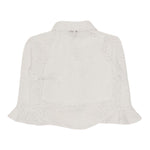 Twinset Set Camicia-Canotta Tinta Unita Traforata per Bambina 251GJ2QR0 BIANCO TWINSET 