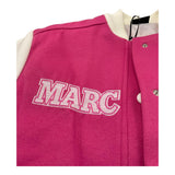 MARC ELLIS giubbino modello college tinta unita con maniche in contrasto Rosa per Bambina JMJJK15755 ROSA MARC ELLIS 