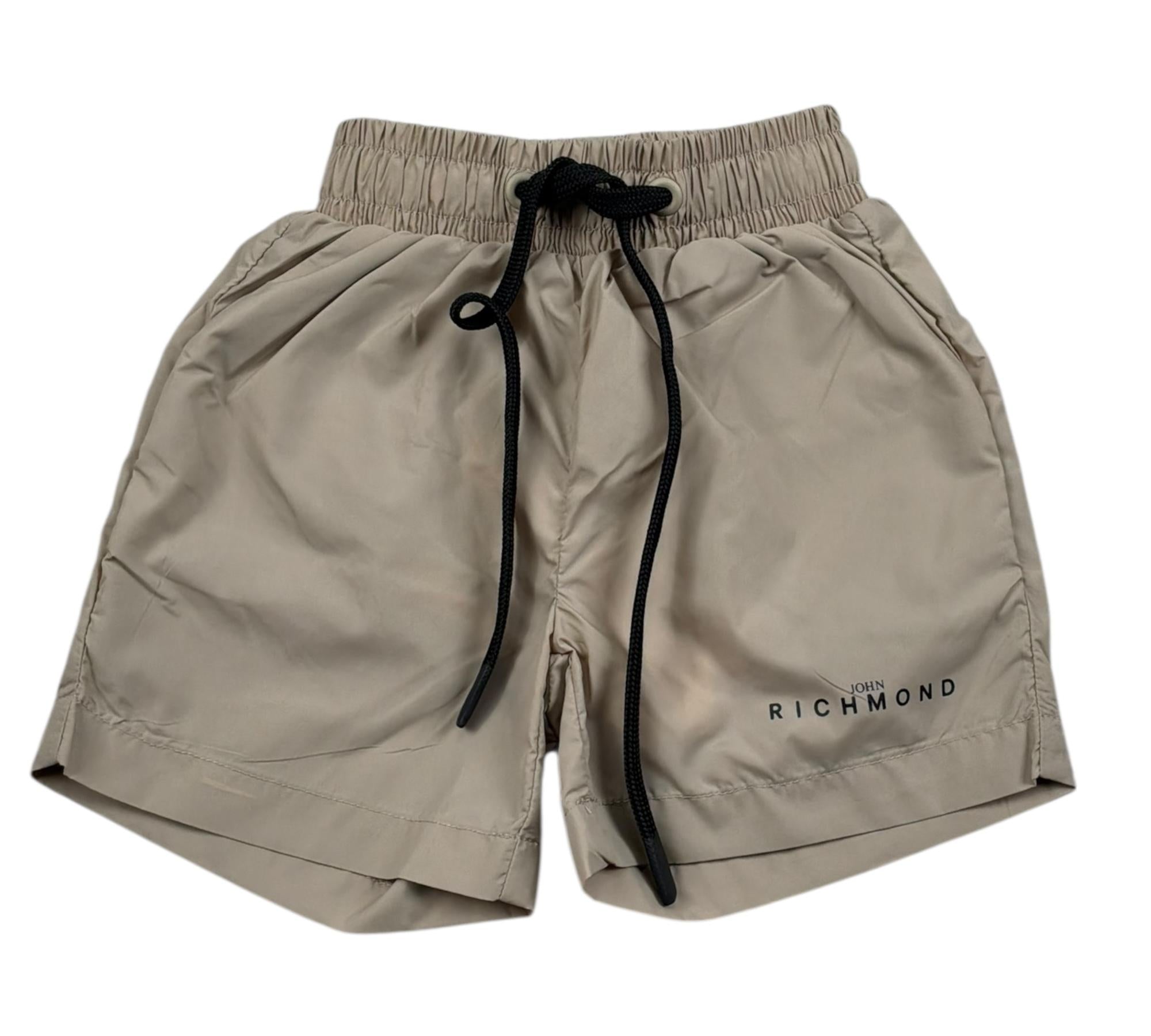 John Richmond Costume Tinta Unita con Logo per Neonato RIP26013CO BEIGE JOHN RICHMOND 