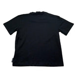 John Richmond T-Shirt Girocollo Tinta Unita con Brillantini per Bambina RGP26206TS NERO JOHN RICHMOND 