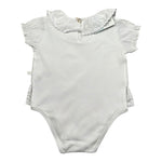 Laranjinha Body Tinta Unita con Colletto per Neonata 92951V5831R66 BIANCO LARANJINHA 