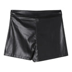 LIU JO short in ecopelle tinta unita  Nero per Bambina GF4057XXX NERO LIU JO 