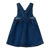 NAME.IT abito in denim tinta unita Blu per Neonata 13238688 BLU NAME.IT 