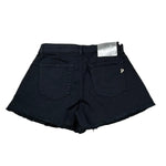 Dondup Short Tinta Unita con Girovita Regolabile per Bambina DFBE107 BLU DONDUP 