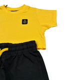 Refrigiwear Completo 2 Pezzi Bicolore T-Shirt-Shorts per Bambina RG1470W25XX GIALLO/NERO REFRIGIWEAR 