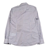 Paolo Pecora Camicia Manica Lunga Fantasia A Righe per Bambino PP4221 AZZURRO PAOLO PECORA 