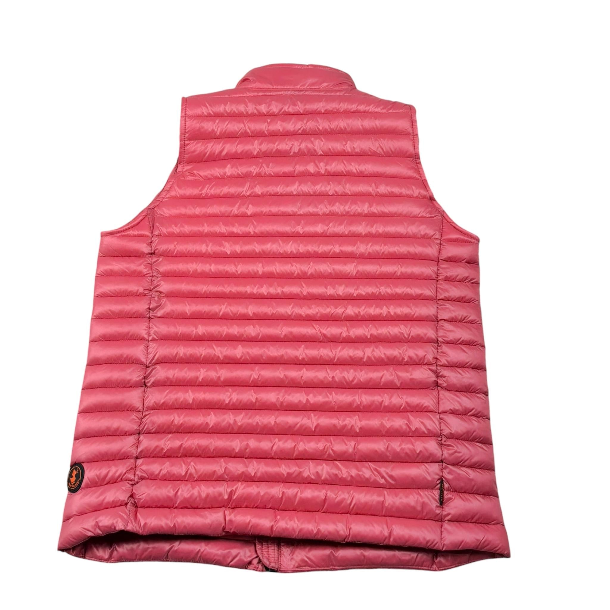 Save The Duck Giubbino Smanicato Tinta Unita con Zip per Bambina J82136XF ROSA SAVE THE DUCK 