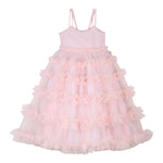 Billieblush Abito Cerimonia Tinta Unita con Tulle  per Neonata U20976N ROSA BillIEBLUSH 