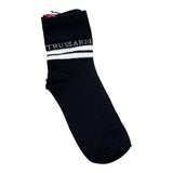 calzini tinta unita con logo JDJEJJE BLU TRUSSARDI 