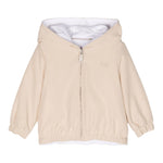 Il Gufo Giubbino Tinta Unita con Cappuccio per Neonato P25GR2240N0108 BEIGE IL GUFO 