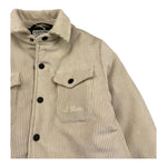 SAINT BARTH giubbino effetto camicia in camoscio tinta unita Beige per Bambino CHALET BEIGE SAINT BARTH 
