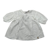 Bamboom+Babies Abito Manica Lunga Tinta Unita In Pizzo Sangallo per Neonata 816 BIANCO BAMBOOM+BABIES 