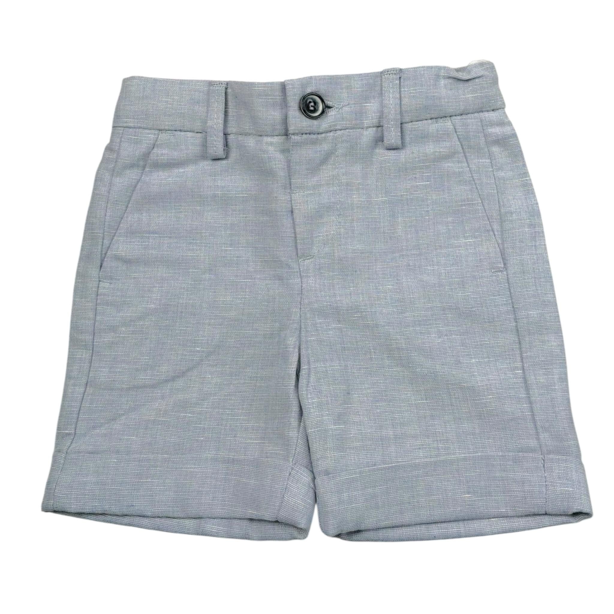 Harmont & Blaine Bermuda Tinta Unita con Girovita Regolabile per Neonato 232TJWB004 GRIGIO HARMONT & BLAINE 