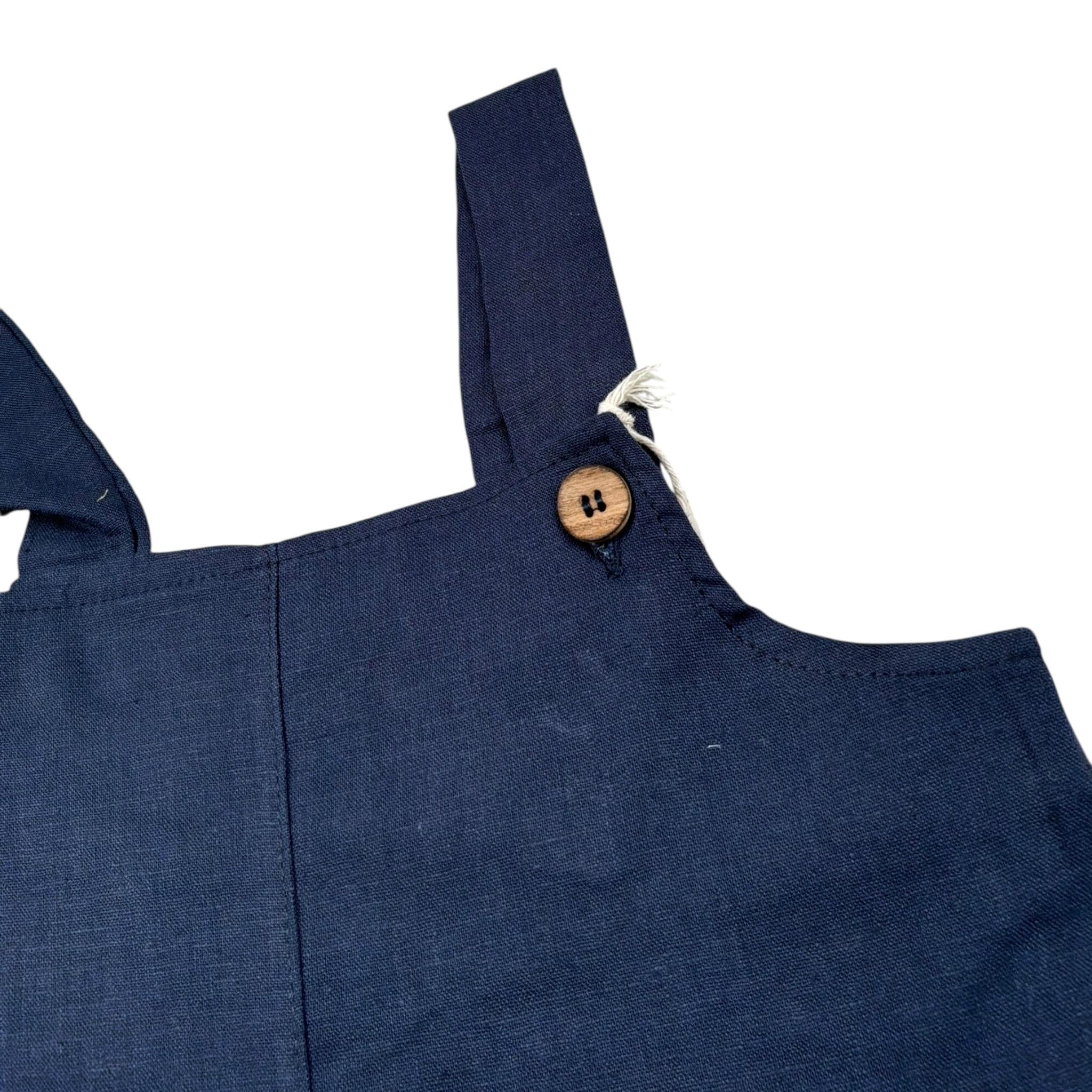 Babyvip Salopette Tinta Unita per Neonato T7812 BLU BABYVIP 