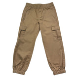 Trussardi Pantalone Tinta Unita con Elastico In Vita per Bambino TBP26133PA MARRONE TRUSSARDI 