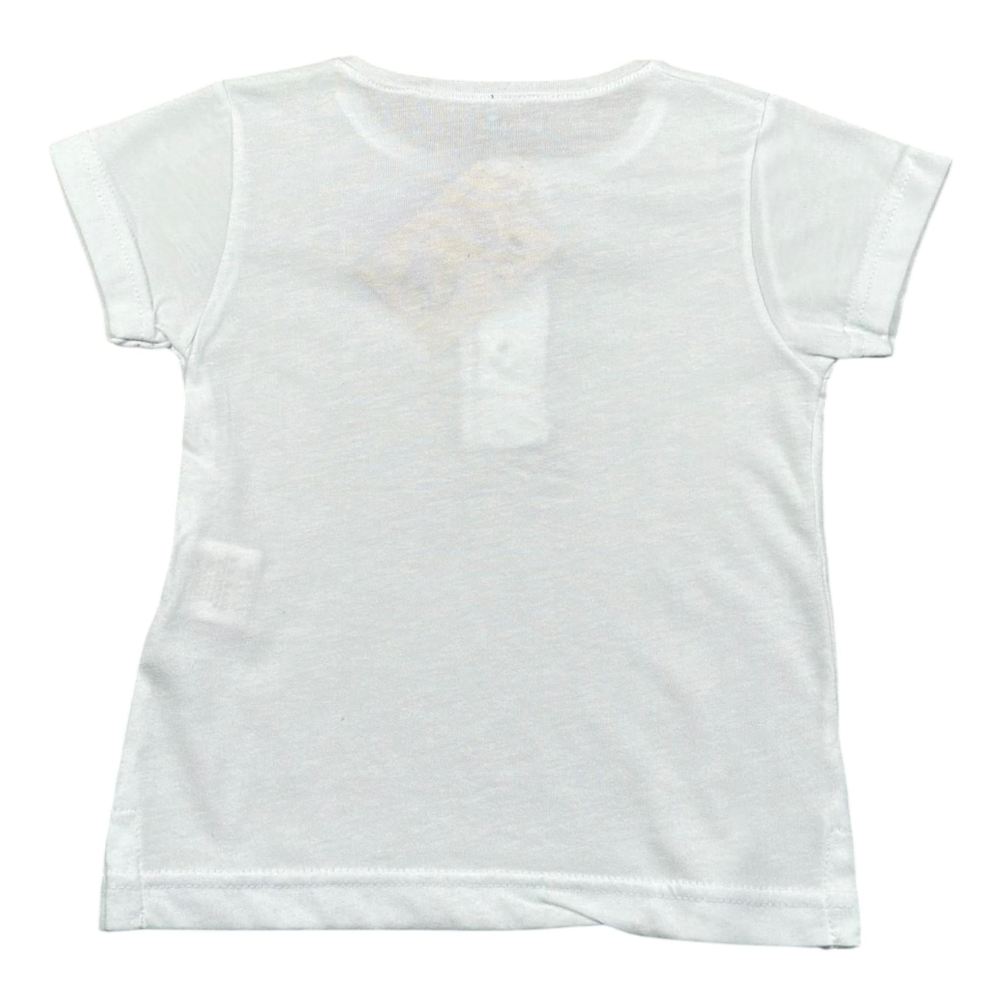 Babyvip T-Shirt Tinta Unita con Bottoni per Neonato T7157 BIANCO BABYVIP 