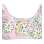 Monnalisa Costume 2 Pezzi Fascia-Slip Tinta Unita con Stampa per Neonata 39E047 ROSA MONNALISA 