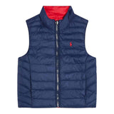 Ralph Lauren Giubbino Modello Smanicato Tinta Unita per Bambino 320949920002J BLU RALPH LAUREN 