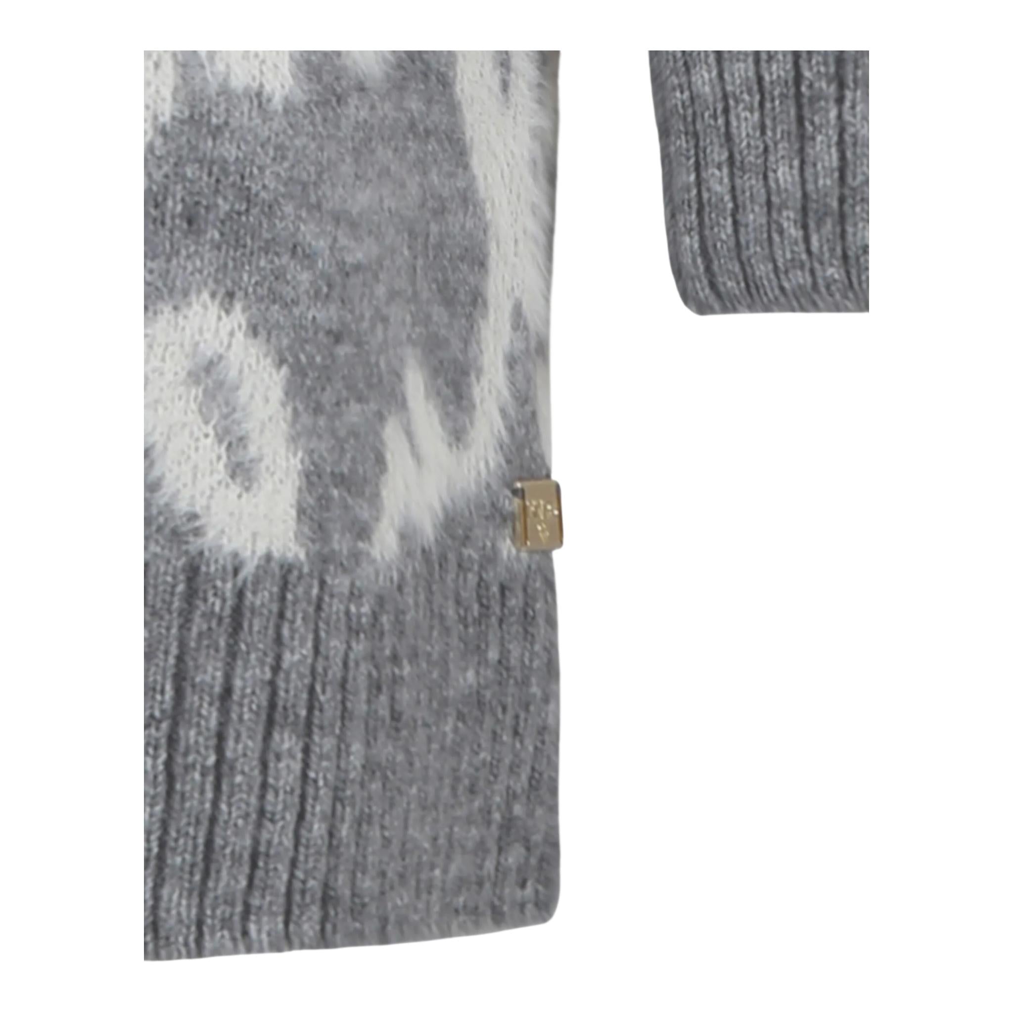 PINKO abito in maglia logato girocollo Grigio per Bambina F4PIJGDR047 GRIGIO PINKO 